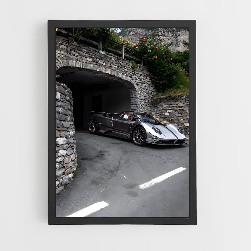 Poster Zonda magnifique – affiche Pagani (vue 2)